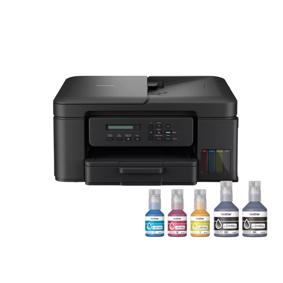 DCP-T730DW Multifunction (Print Scan Copy) WiFi Auto Duplex ADF Ink Tank Printer