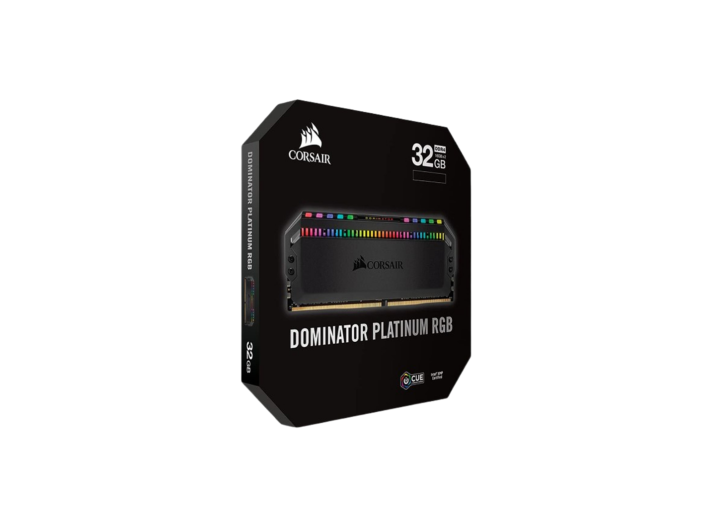 CORSAIR 32GB (2X16GB) DDR4-3600 DOMINATOR PLATINUM RGB (CMT32GX4M2D3600C18)