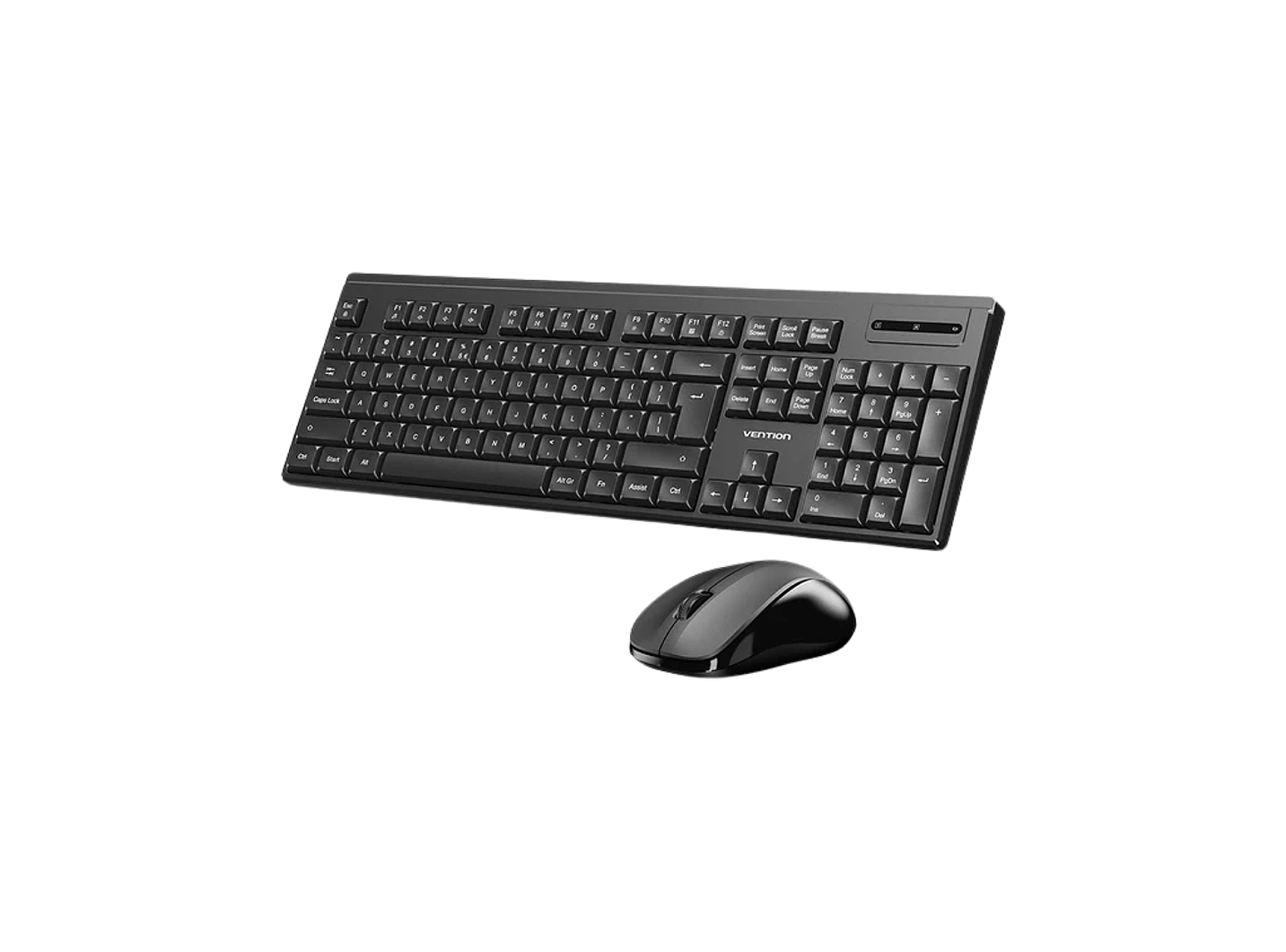 VENTION KTZB0-EN WIRELESS SILENT KEYBOARD AND MOUSE COMBO BLACK