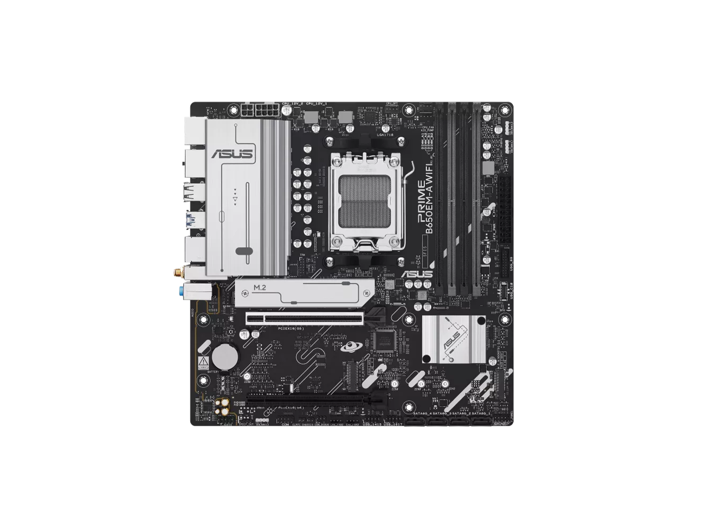 ASUS PRIME B650EM-A WIFI 4DDR5 3XM.2