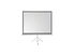 EZ TRIPOD SCREEN 70x70 PROJECTOR
