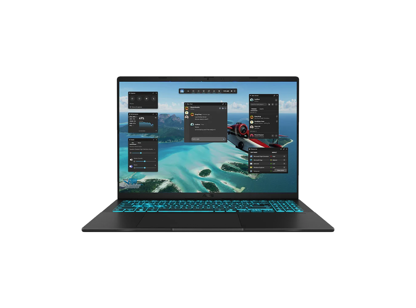 ASUS V3607VU-RP076W CORE 5-210H/8GB/512GB NVME/4050 6GB/16 144HZ/W11H (BLK)