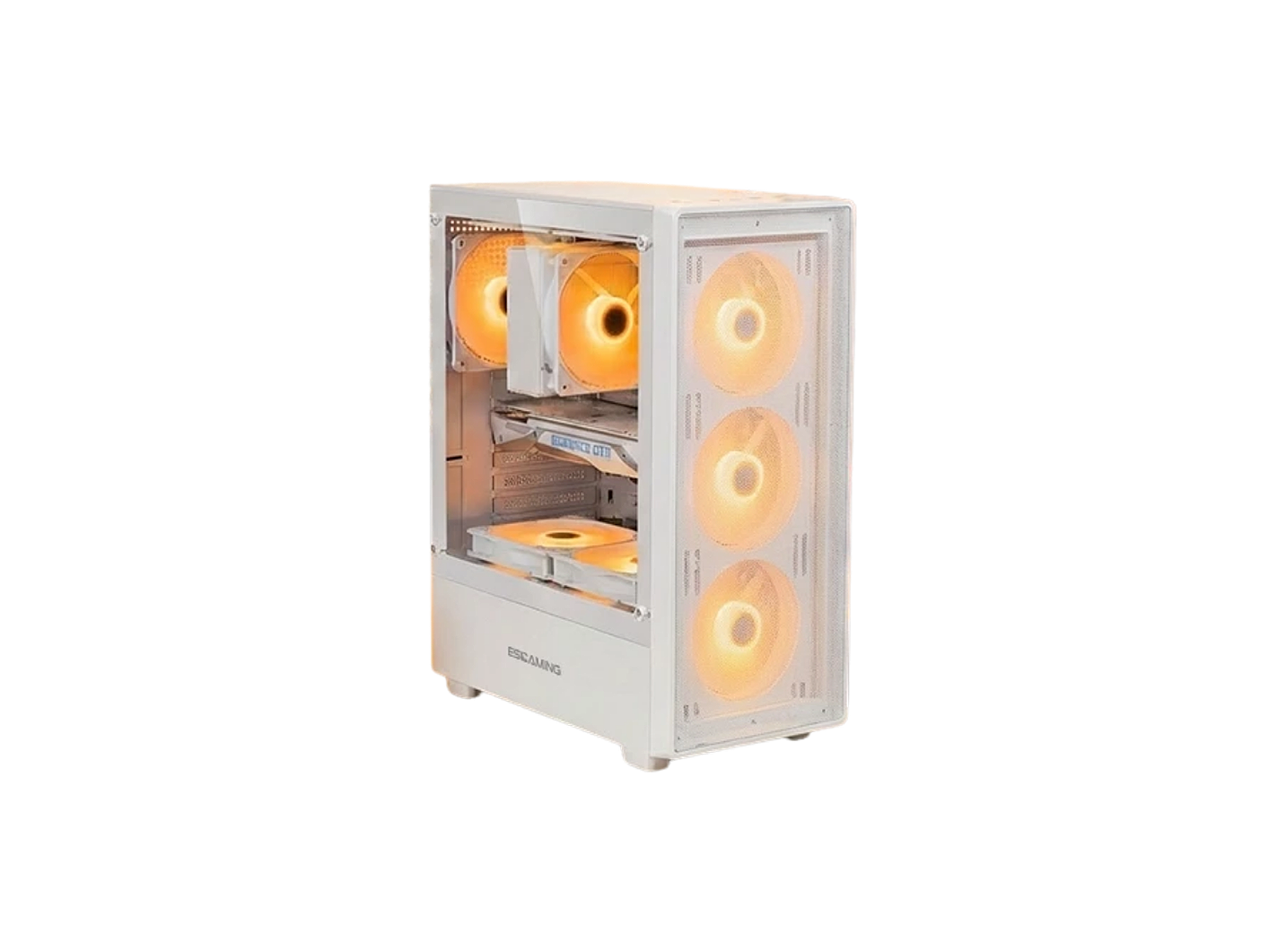 ESGAMING CPU CASING DOVE GAMING WHITE
