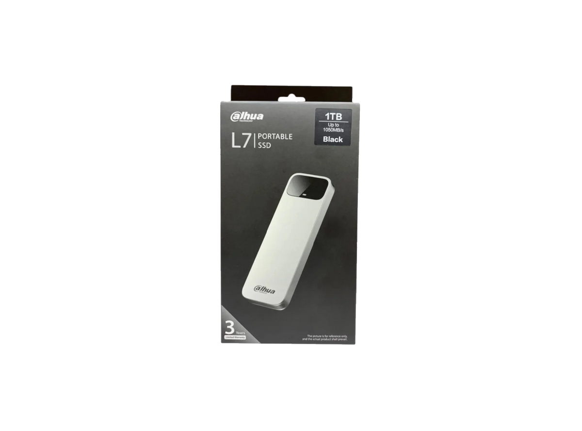 DAHUA 1TB L7PORTABLE SSD USB-C W/USB-A ADAPTER 3.2 (L7-1TB)