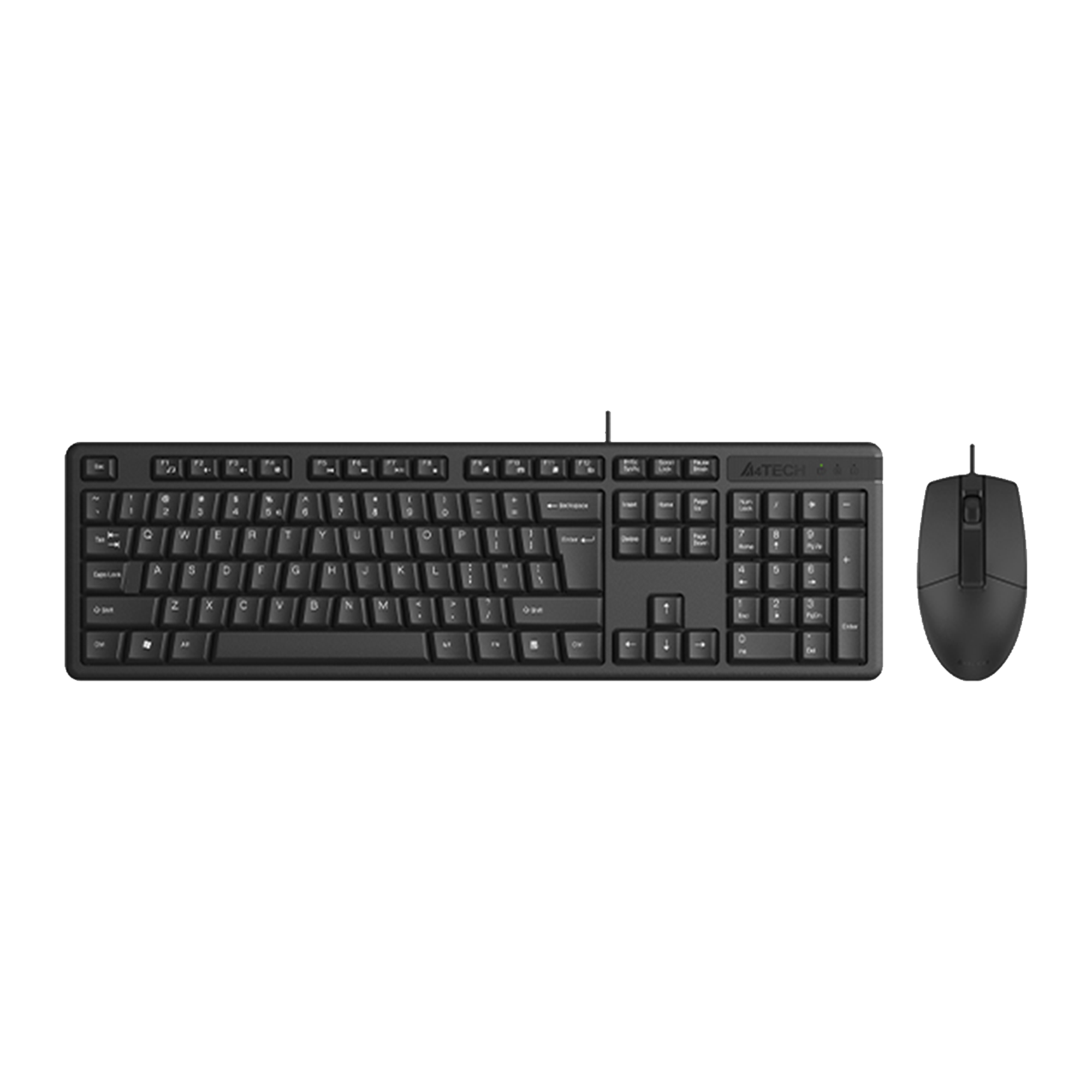 A4TECH KRS-3330 KEYBOARD MOUSE USB BLACK