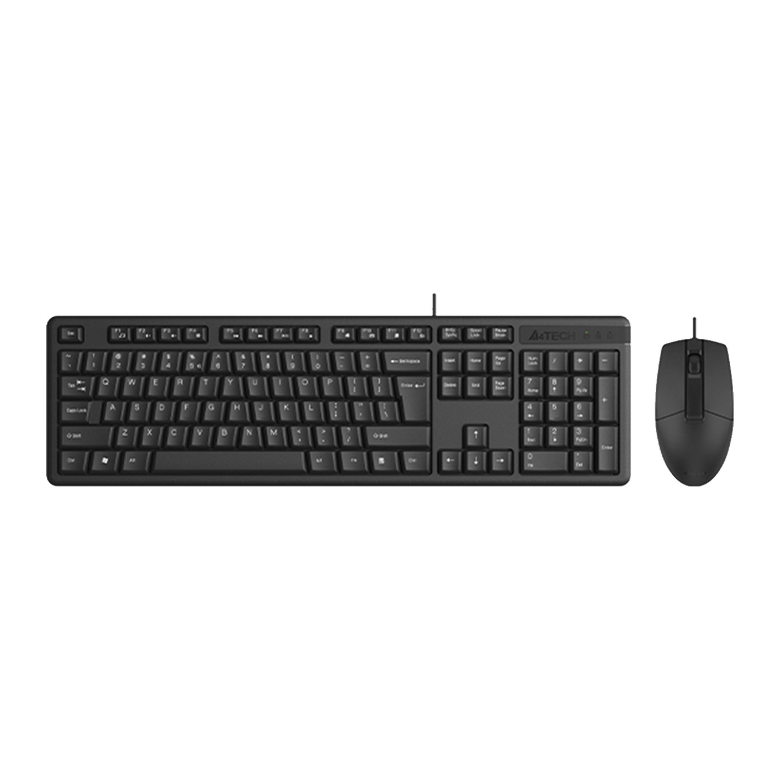 A4TECH KRS-3330 KEYBOARD MOUSE USB BLACK