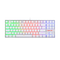 REDRAGON KUMARA RGB MECHANICAL GAMING KEYBOARD (WHITE)