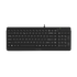 A4TECH FK15 FSTYLER MULTIMEDIA 2-SECTION COMPACT WIRED KEYBOARD (BLACK)