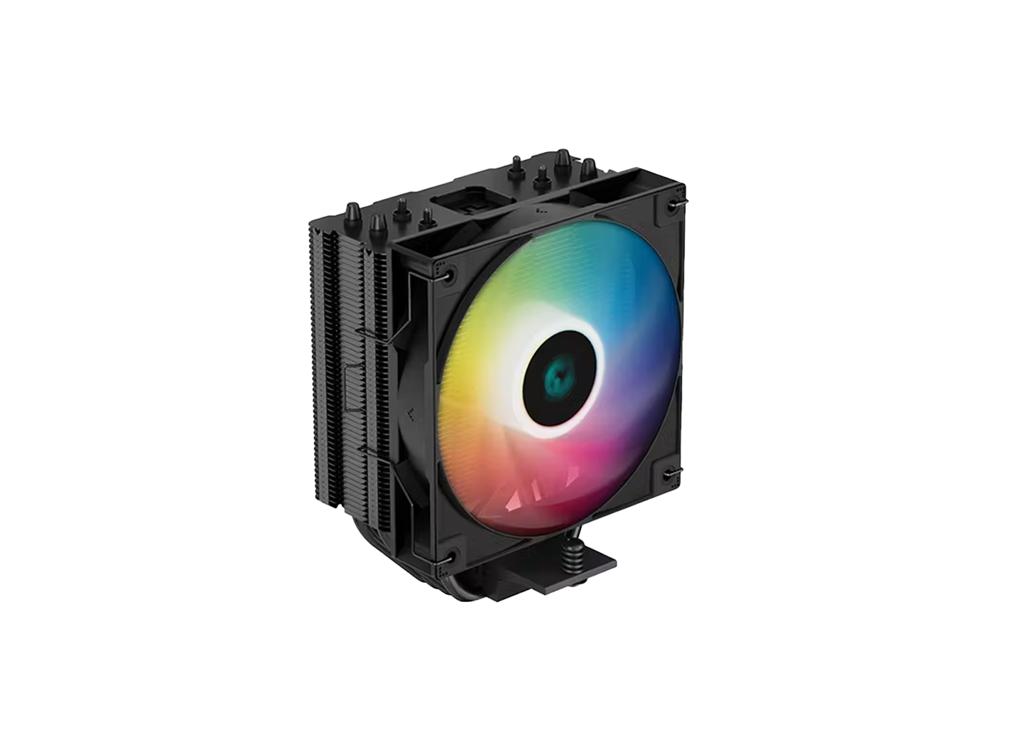 DEEPCOOL AG400 PLUS SINGLE-TOWER CPU COOLER (BLACK)