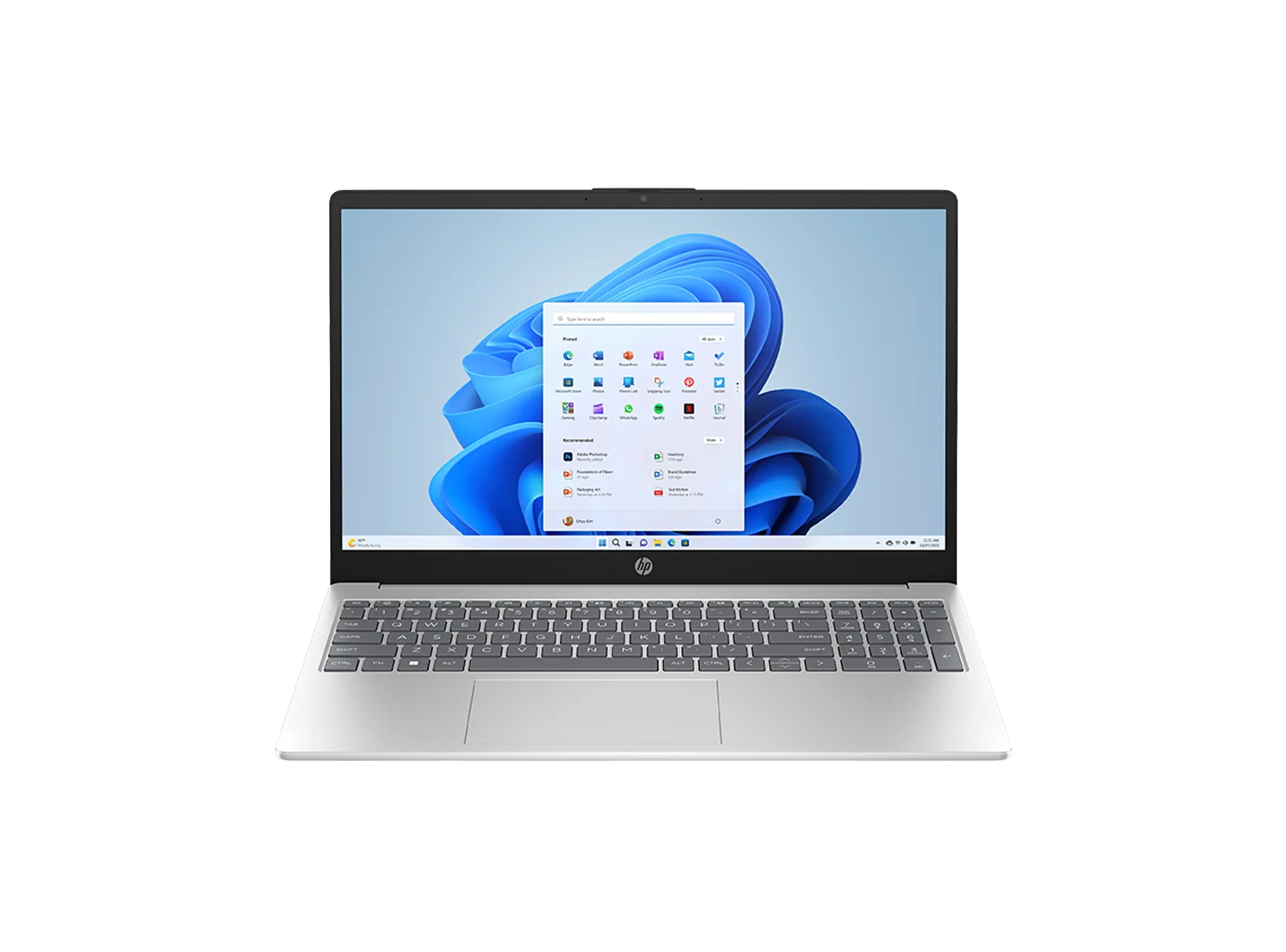 HP 15-FC0930AU RYZEN 5-7530U 8GB DDR4 512GB PCIe WIN11H MS OFFICE HOME 2024/1YR M365 BASIC 15.6" NATURAL SILVER