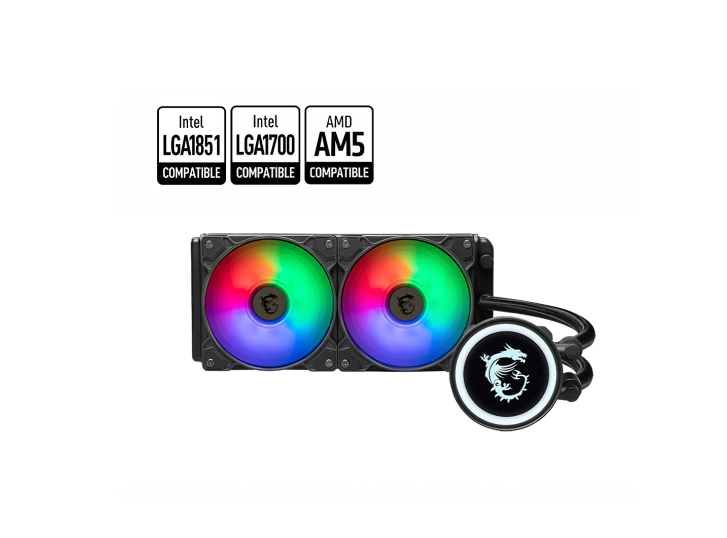 MSI MAG CORELIQUID B240 RGB FAN CPU COOLER