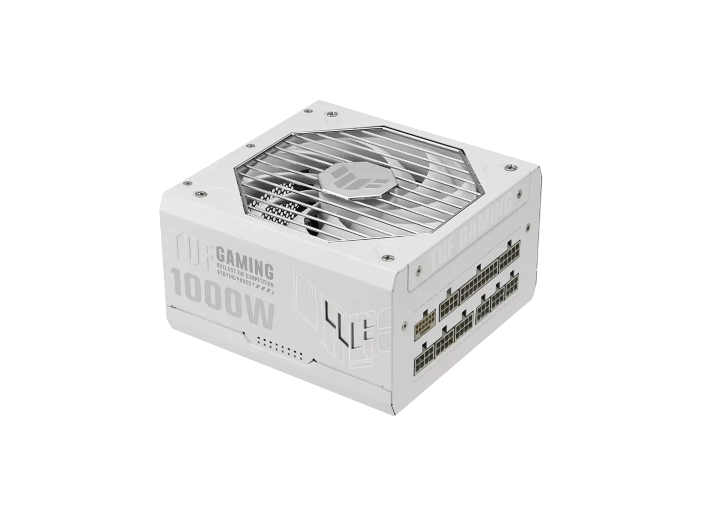 ASUS TUF GAMING 1000W GOLD WHITE EDITION POWER SUPPLY UNIT