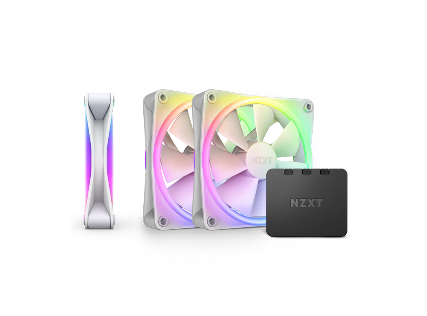NZXT RF-D12TF-B1 F120 RGB DUO 120MM FAN TRIPLE PACK (WHITE)