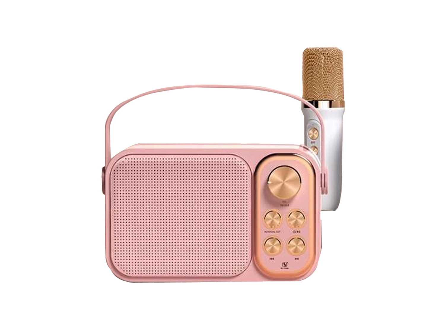 XUNOD YS-103 WIRELESS KARAOKE SPEAKER WHITE
