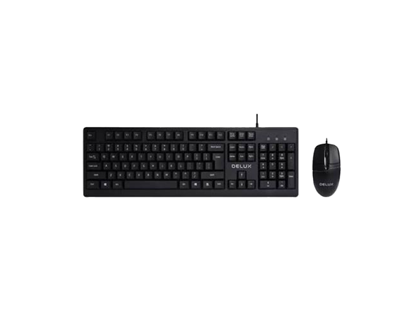 DELUX K6860 WIRED KEYBOARD