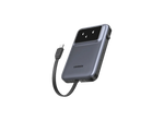 UGREEN PB511 POWERBANK 10000MAH 30W W/ BUILT-IN USB-C CABLE AND LED DISPLAY (1XUSB-A, 1XUSB-C)