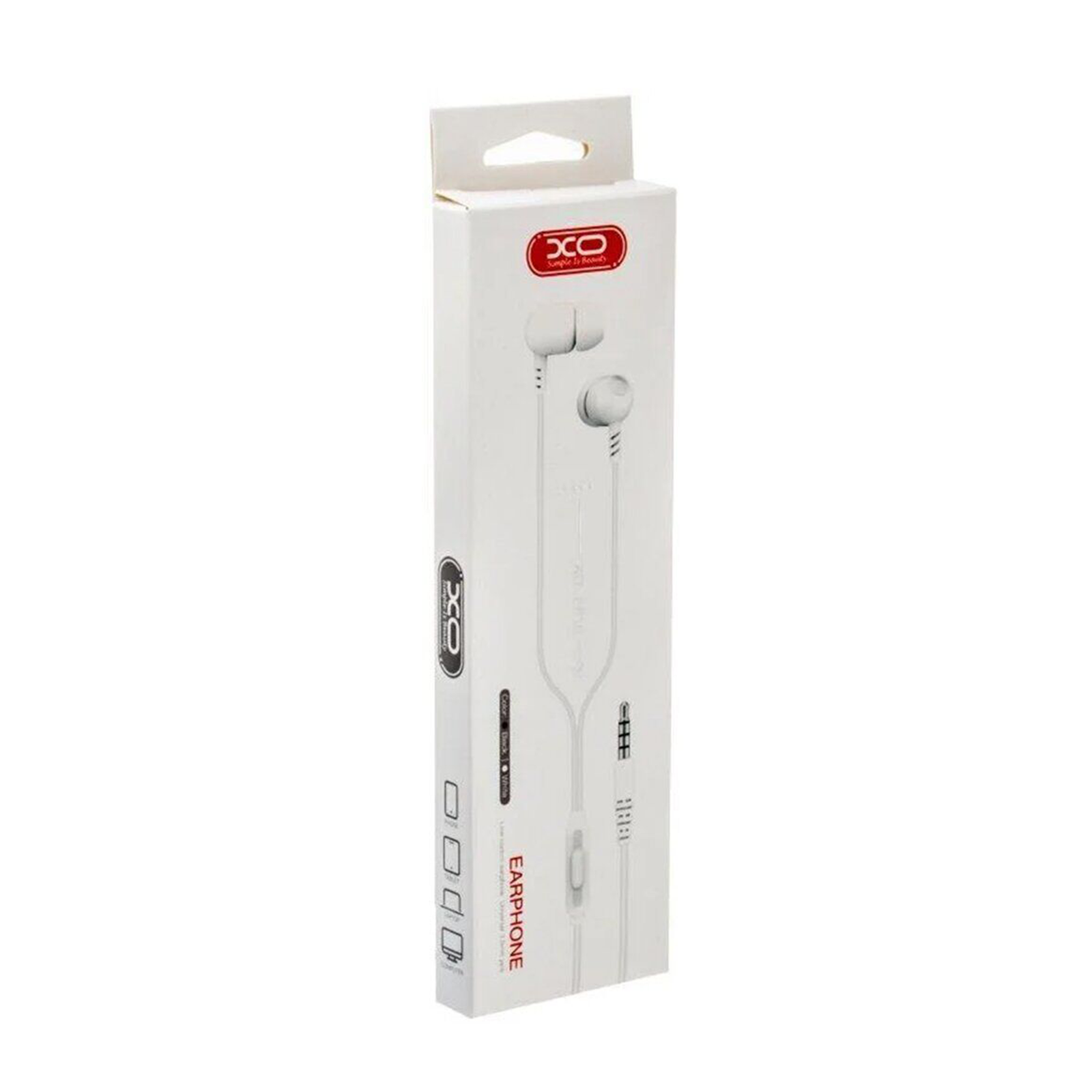 XO-EP10 MUSIC EARPHONE WHITE