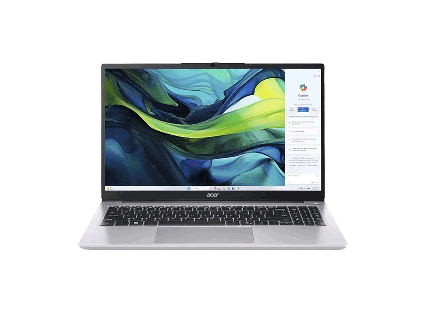 ACER NB AL15-41P-R16X R7-5700U 8GB 512GB AMD RADEON GRAPHICS W11H (SILVER) CA