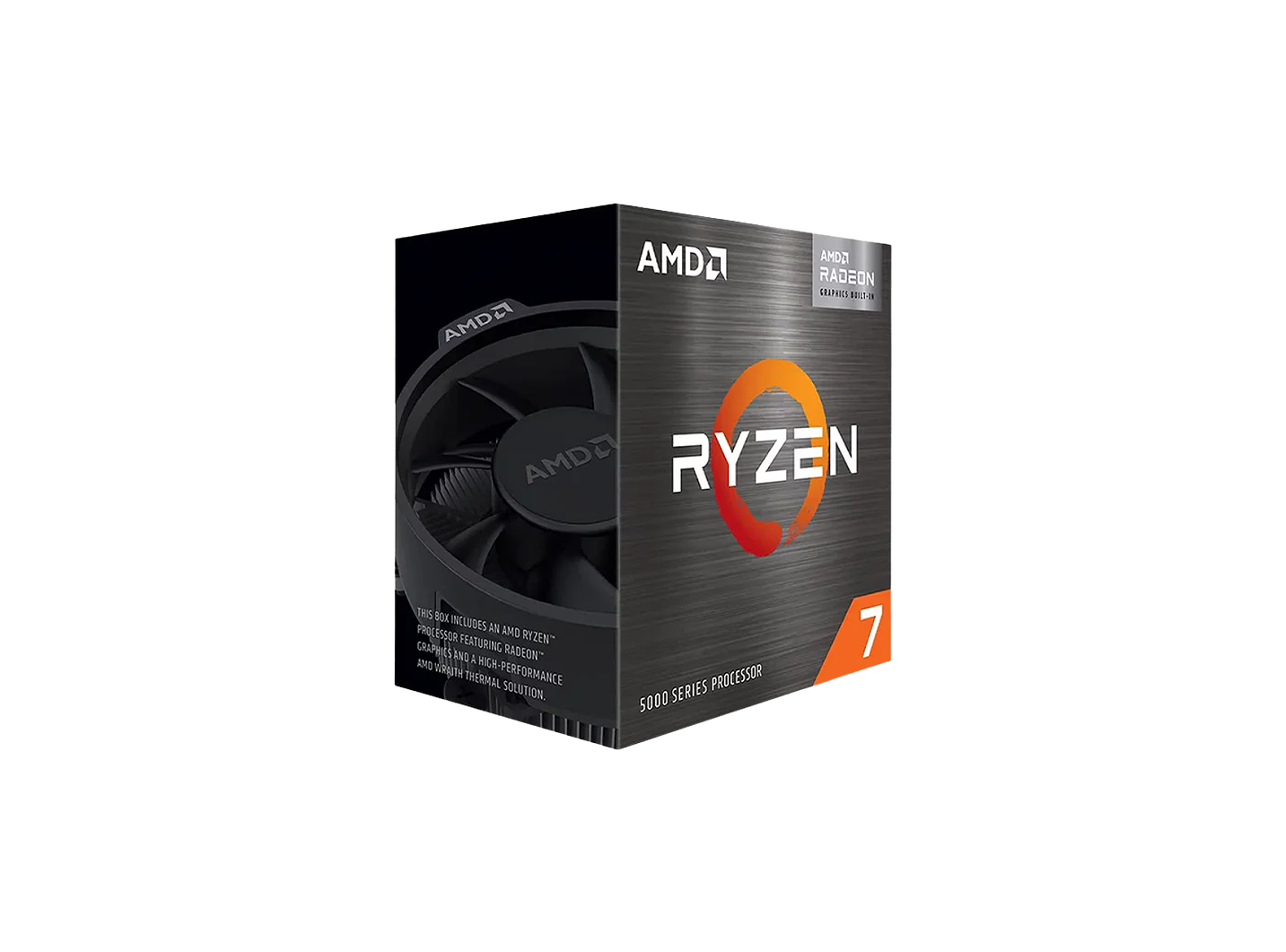 AMD RYZEN 7 5700G 3.8GHZ 8CORE/16THREAD/7NM (AM4) W/WRAITH STEALTH COOLER