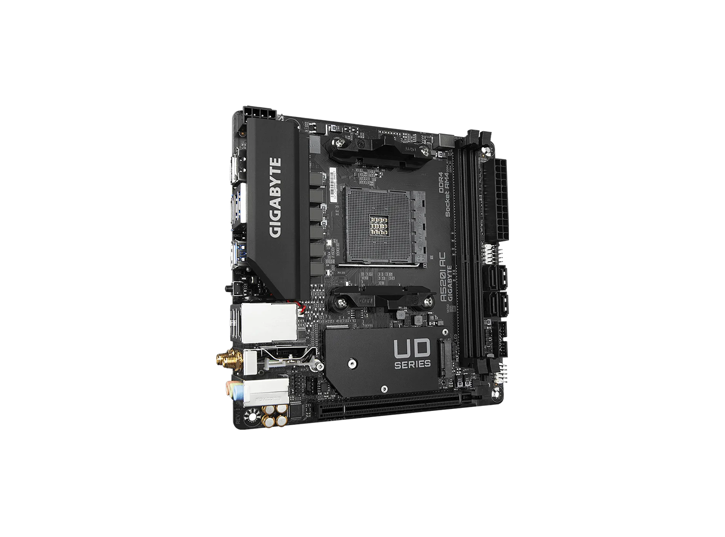GIGABYTE A520I AC AMD SOCKET AM4 MOTHERBOARD
