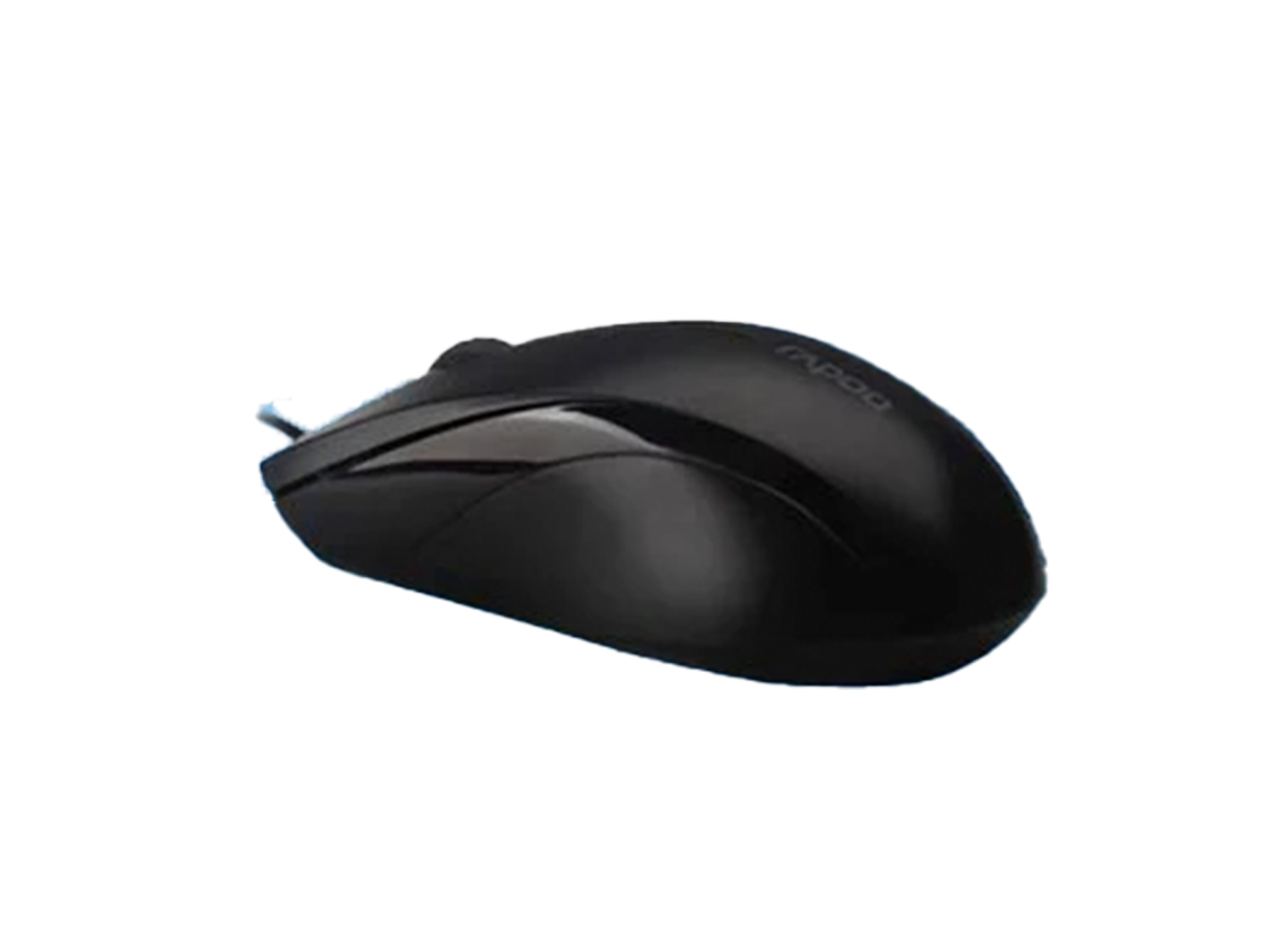 RAPOO N1200 SILENT OPTICAL MOUSE BLACK