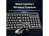 VENTION KTZB0-EN WIRELESS SILENT KEYBOARD AND MOUSE COMBO BLACK