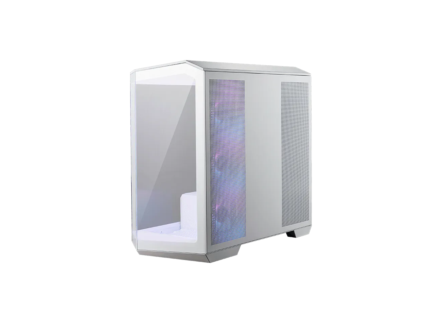 MSI MAG PANO M100R PROJECT ZERO MICRO ATX CASE (WHITE)