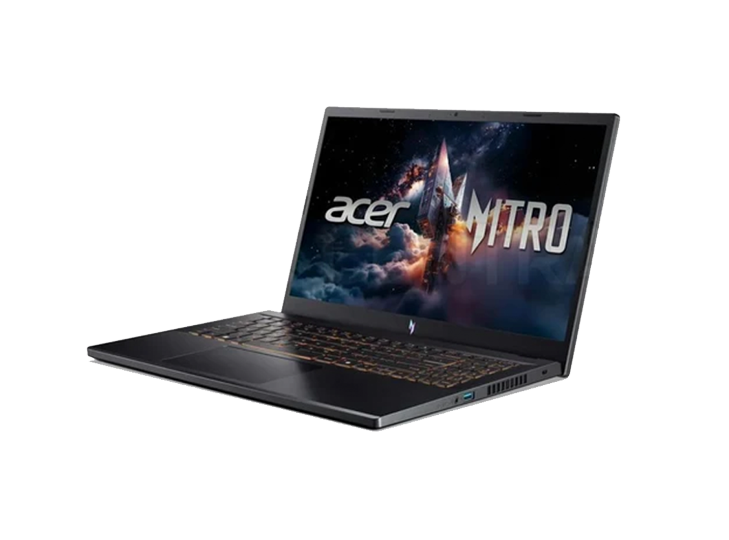 ACER NITRO V 15 AI ANV15-42-R2UH AMD RYZEN 5 7640HS NVIDIA GEFORCE RTX 4050 6GB GDDR6 VRAM 16GB DDR5 512GB SSD 15.6" IPS 165HZ W11H MSOFC24H OBSIDIAN BLACK