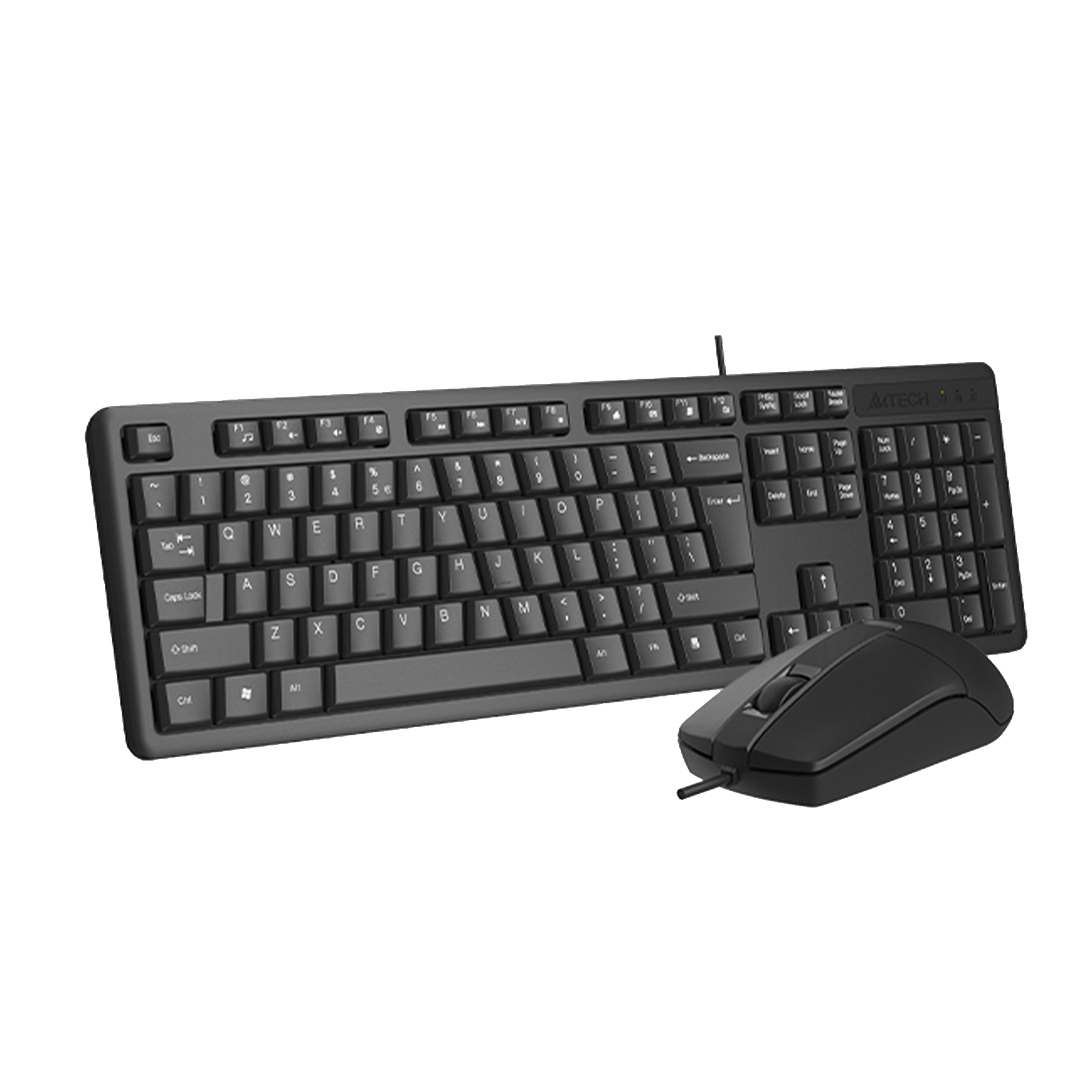 A4TECH KRS-3330 KEYBOARD MOUSE USB BLACK