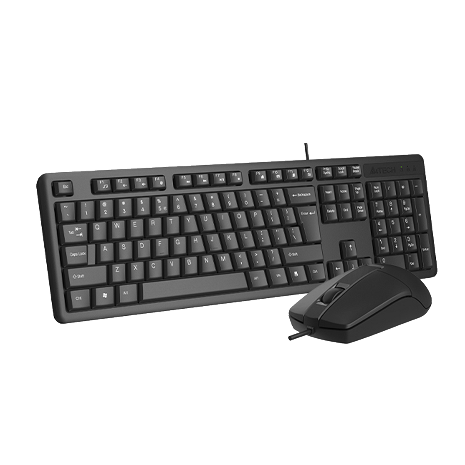 A4TECH KRS-3330 KEYBOARD MOUSE USB BLACK