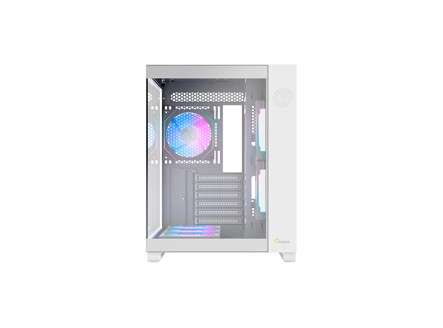 OCYPUS CIOTA C70 PANORAMIC MID TOWER CASE WHITE