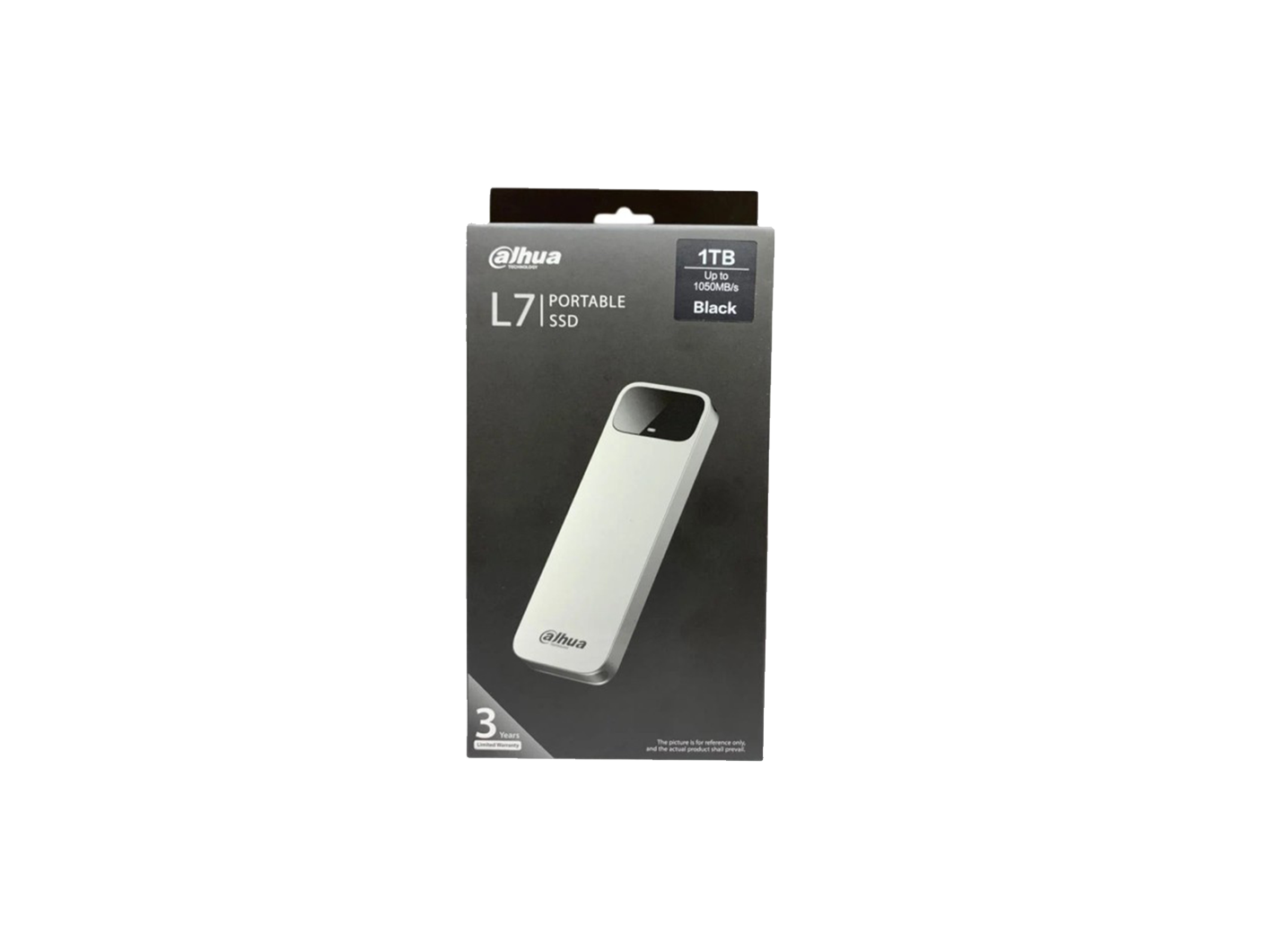 DAHUA 2TB L7 PORTABLE SSD USB-C W/ USB-A ADAPTER 3.2 (L7-2TB)