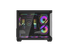 DARKFLASH C285MP V2 MICRO ATX CASE W/ TEMPERED GLASS PANORAMIC SIDE (BLACK)