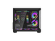 DARKFLASH C285MP V2 MICRO ATX CASE W/ TEMPERED GLASS PANORAMIC SIDE (BLACK)