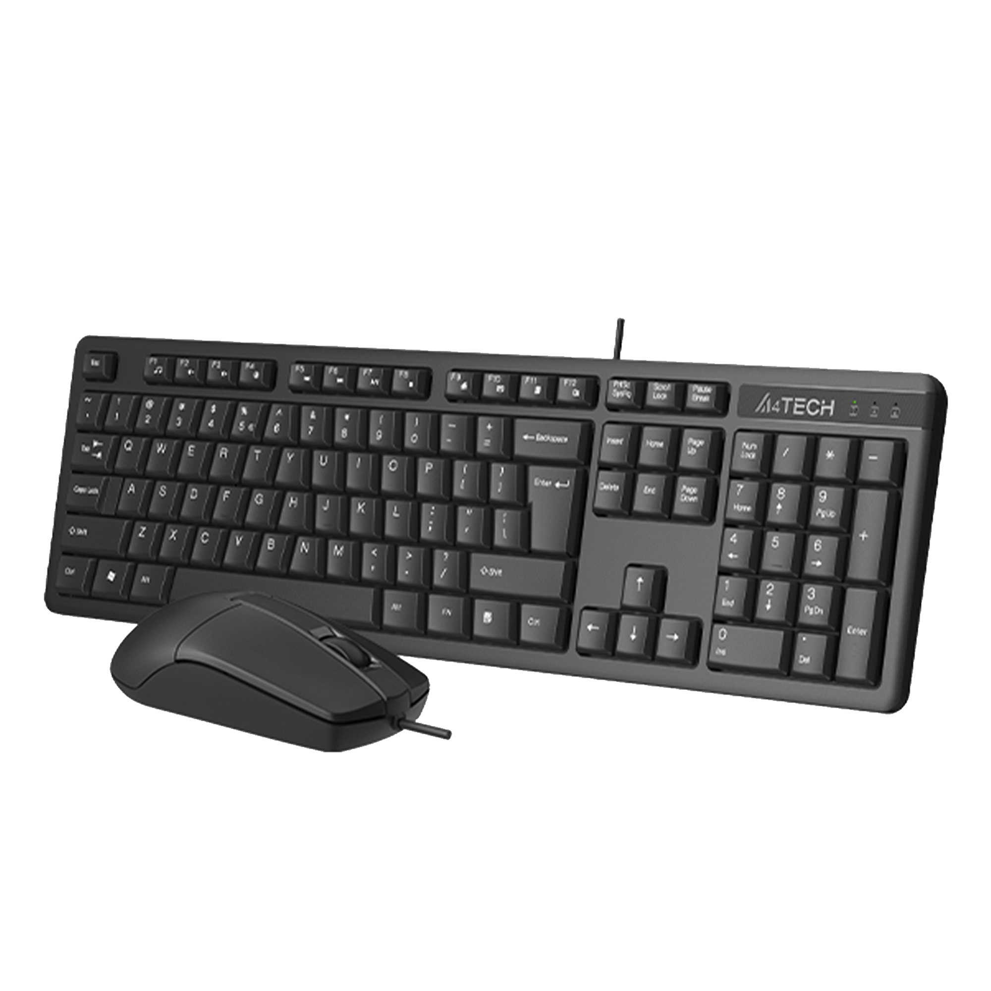 A4TECH KRS-3330 KEYBOARD MOUSE USB BLACK