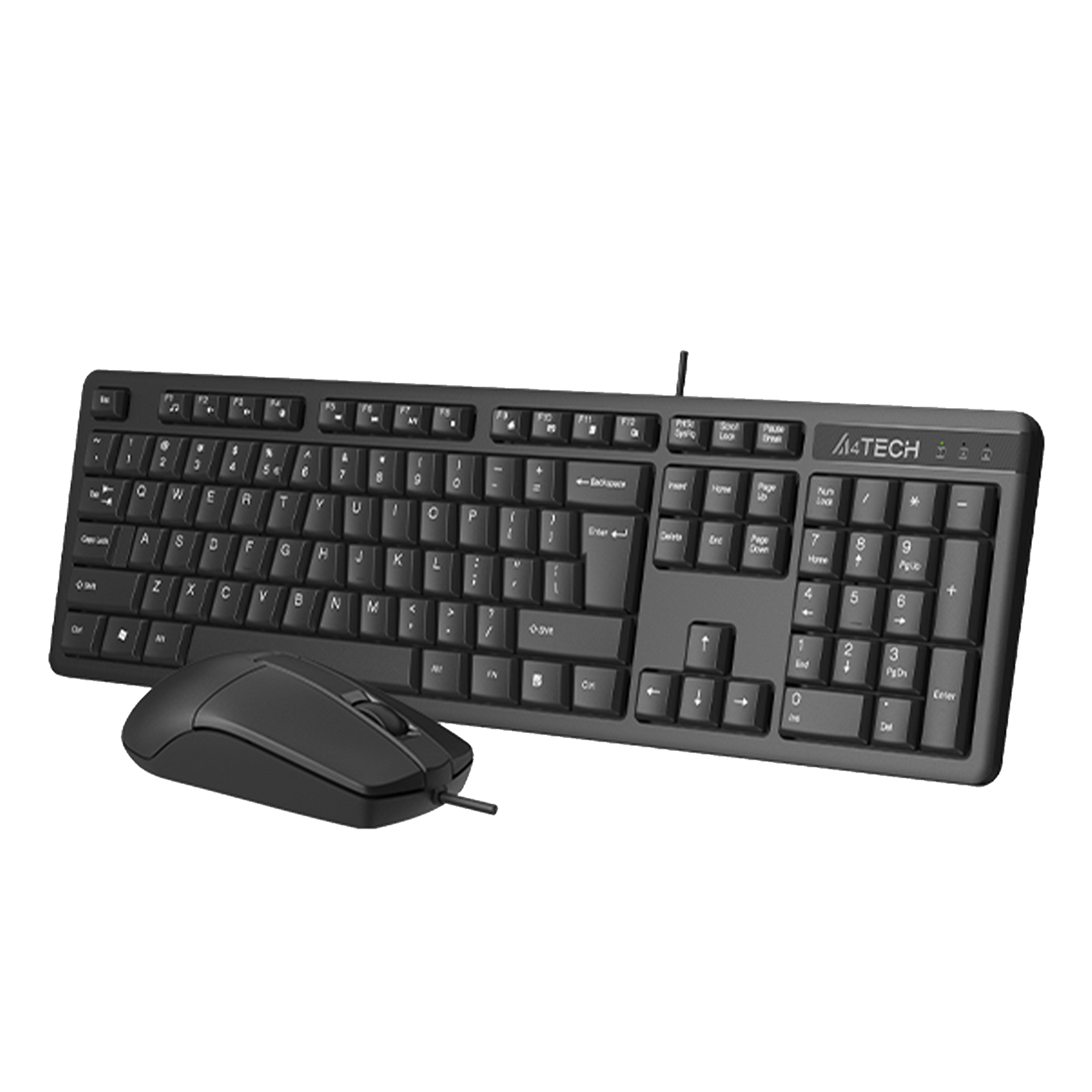 A4TECH KRS-3330 KEYBOARD MOUSE USB BLACK