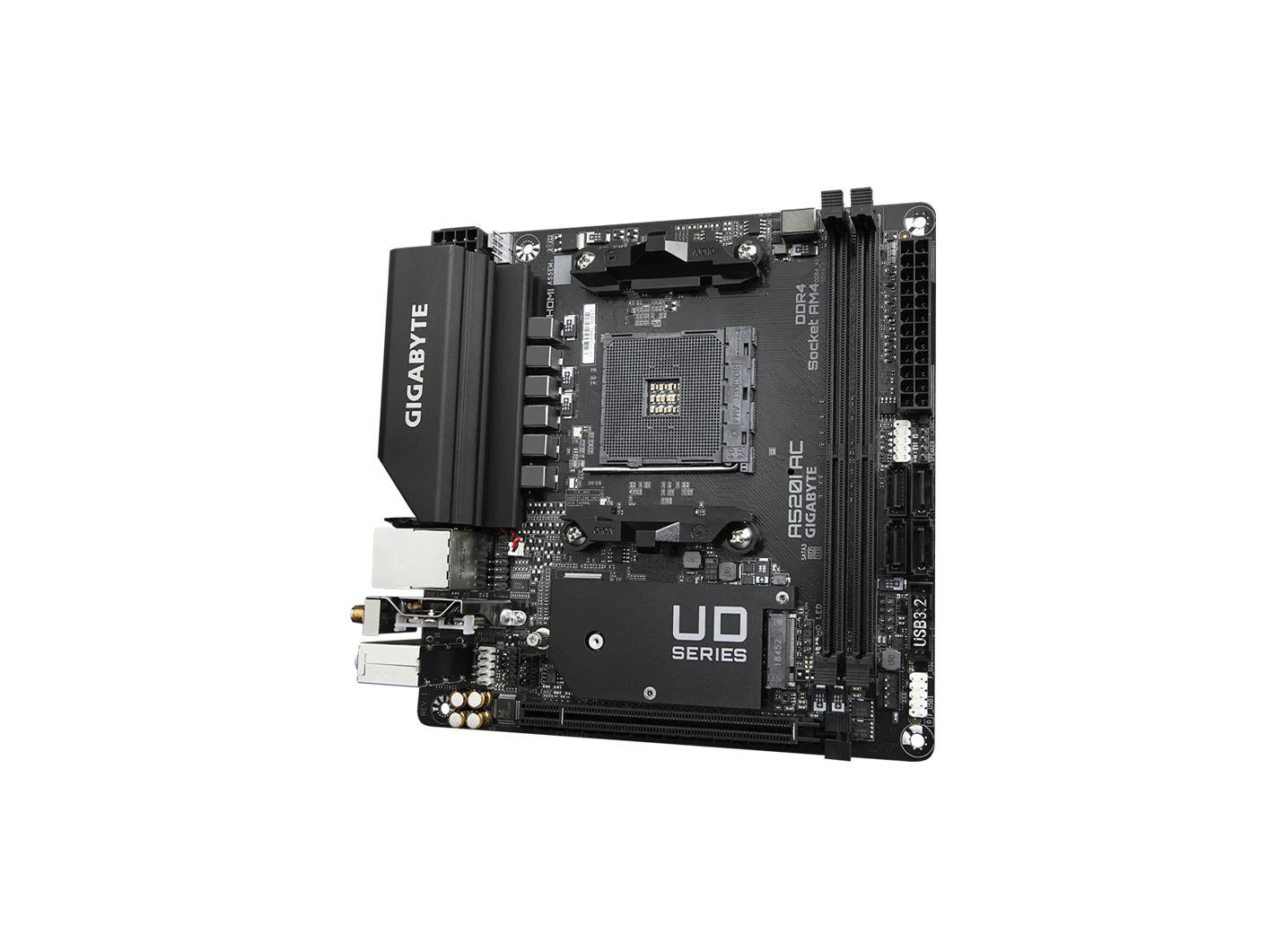 GIGABYTE A520I AC AMD SOCKET AM4 MOTHERBOARD
