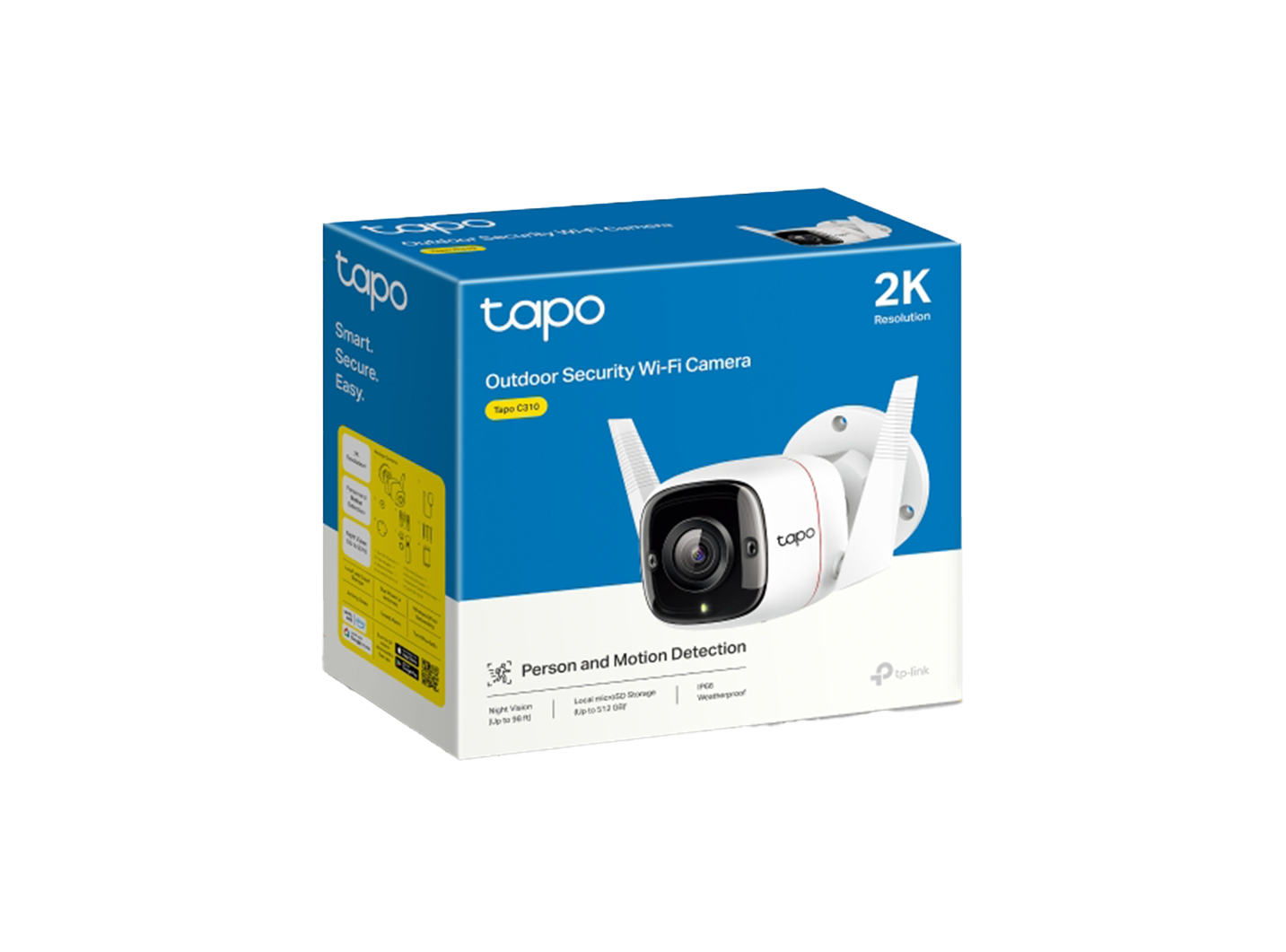 TPLINK TAPO C310 3MP OUTDOOR SECURITY WIFI CAMERA