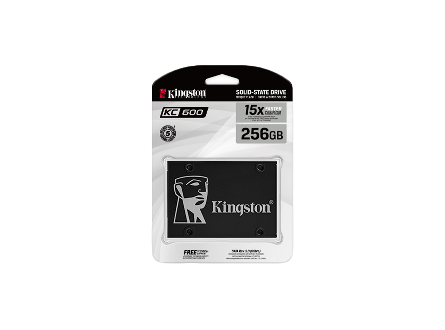 KINGSTON 512GB 2.5" SSD KC600 SATA 6GB/S SSD (SKC600/512G