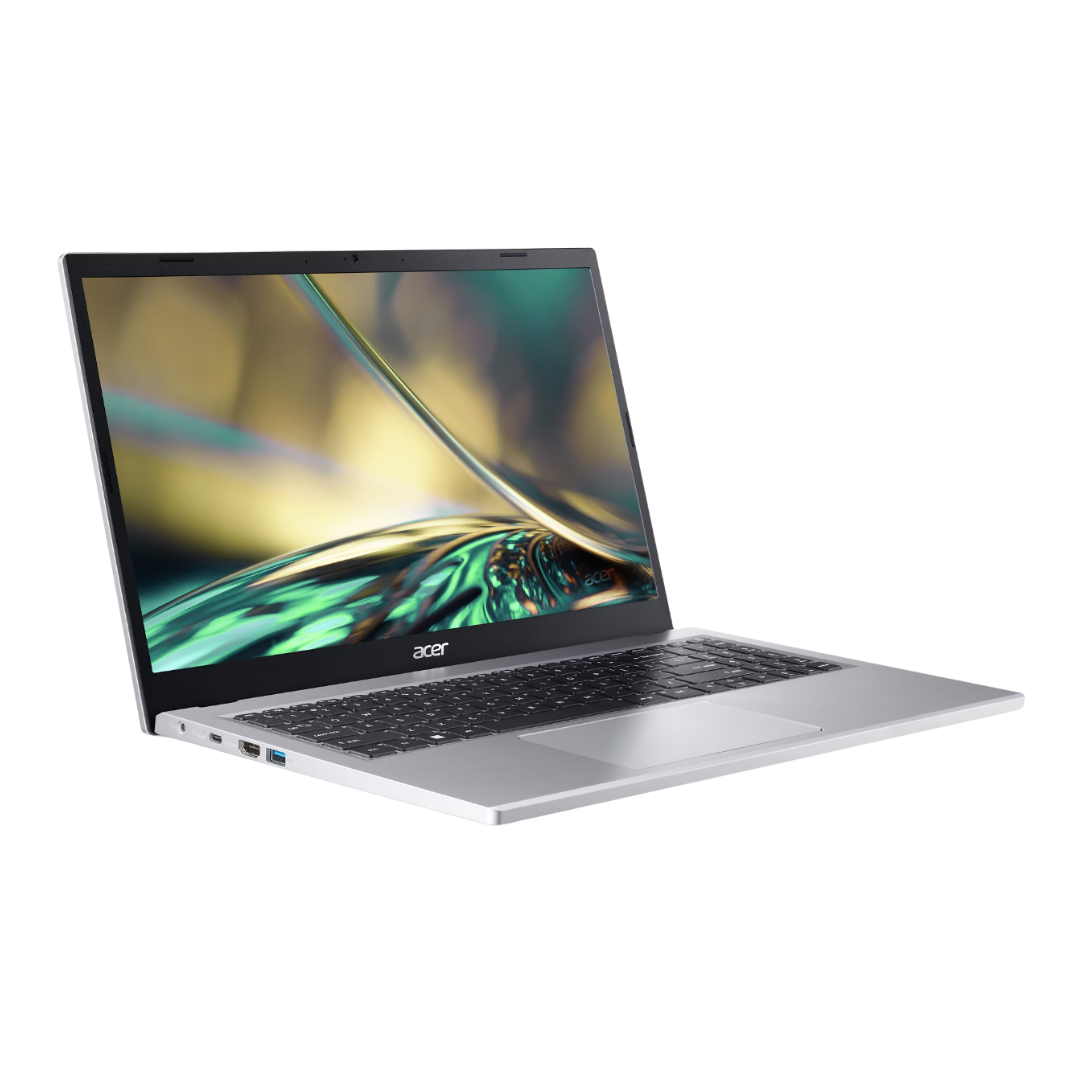 ACER A315-510P-38RD INTEL CORE I3 N305 8GB 512GB SSD 15.6 WIN11H WMS OFFICE PURE SILVER