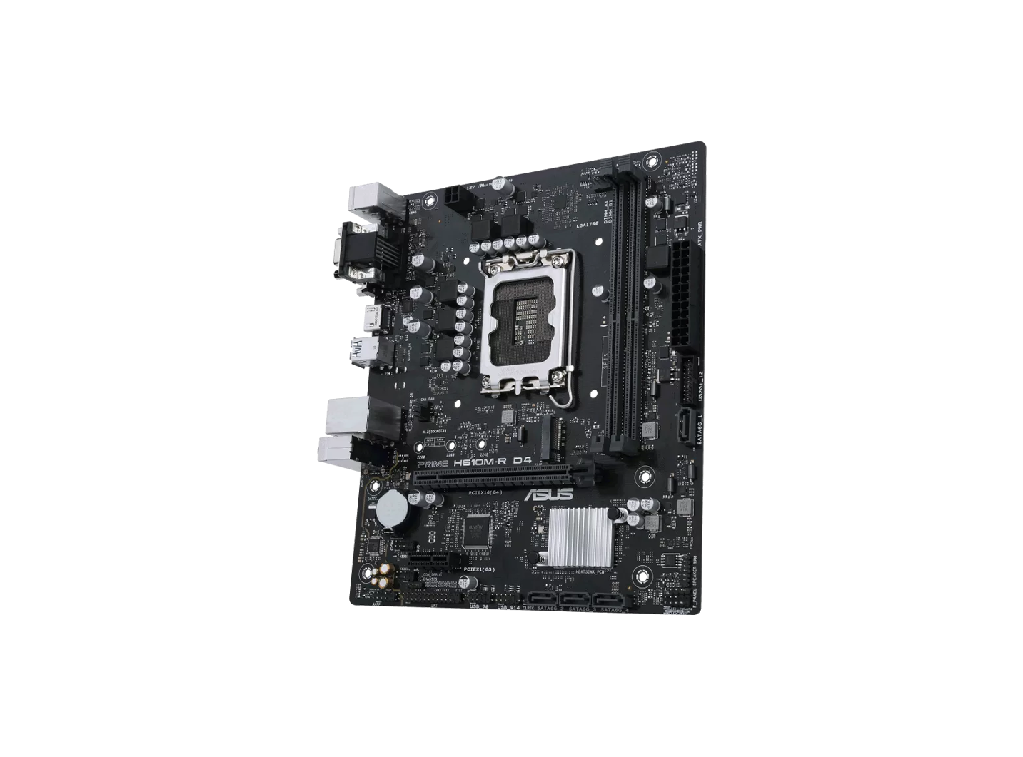 ASUS PRIME H610M-R D4 2DDR4 M.2 MOTHERBOARD (HDMI, DB15)