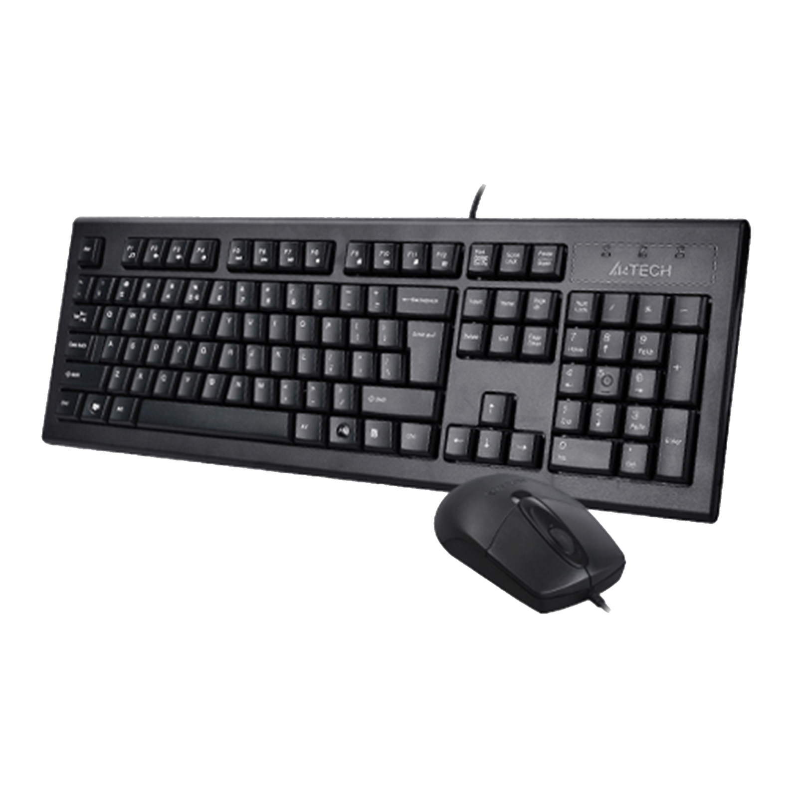 A4TECH KRS-8572 KEYBOARD AND MOUSE USB BLACK