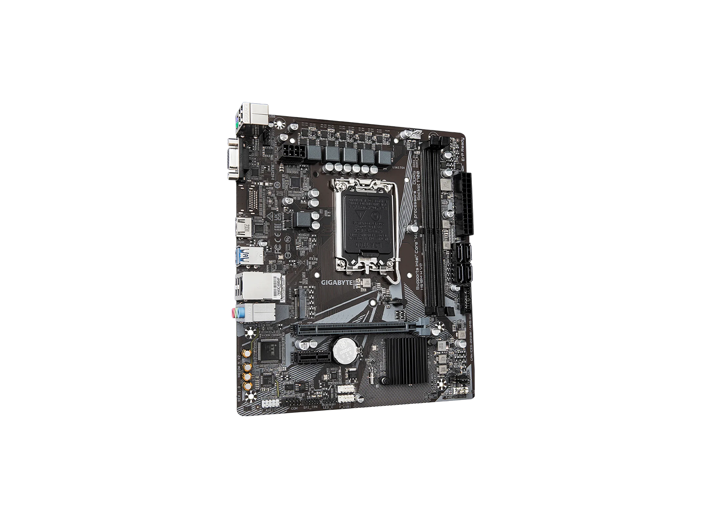GIGABYTE INTEL H610M V2 LGA1700 DDR5 HDMI MATX MOTHERBOARD