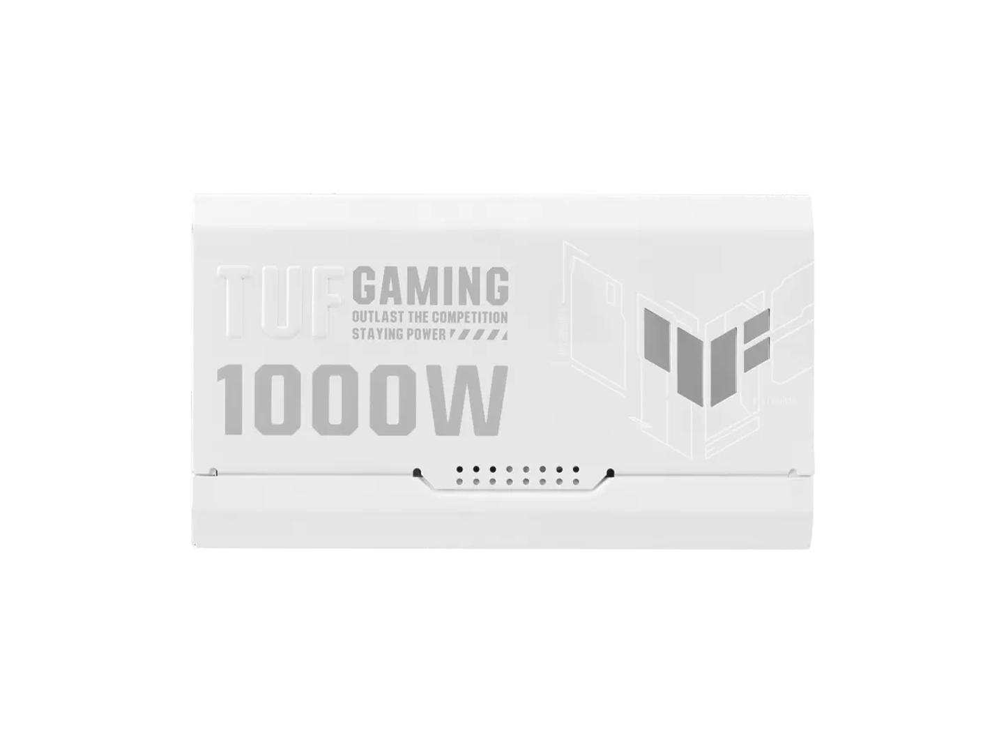 ASUS TUF GAMING 1000W GOLD WHITE EDITION POWER SUPPLY UNIT