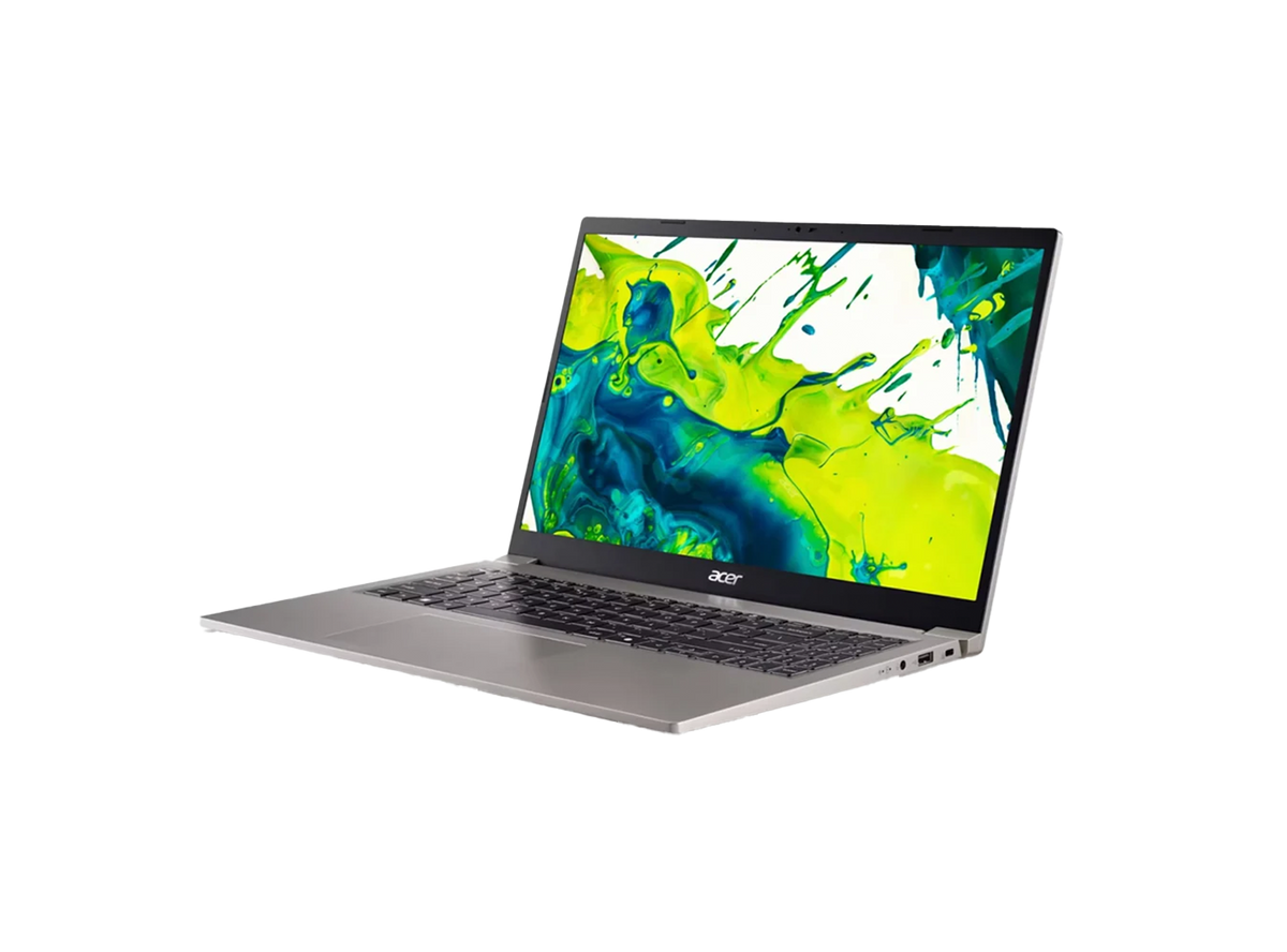 ACER ASPIRE LITE AL15-33P-332M CORE 3-N355/8GB/512GB NVME/15.6/W11H/OFC24H/365BASIC (NATURAL TITANIUM)