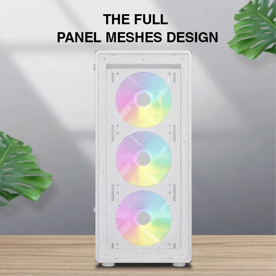 ESGAMING CPU CASING DOVE GAMING WHITE