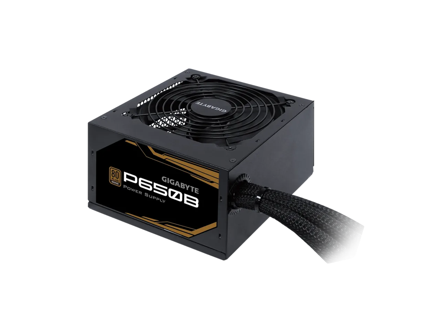 GIGABYTE P650B 650W 1X120MM FAN, 6SATA, 4PCIE, ACTIVE PFC, 80PLUS-GOLD