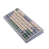 AULA F75 75-KEY GASKET TRI-MODE MECHANICAL KEYBOARD (LINEAR SWITCH/SWAPPBL) CEDAR GREEN