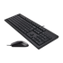 A4TECH KRS-8572 KEYBOARD AND MOUSE USB BLACK