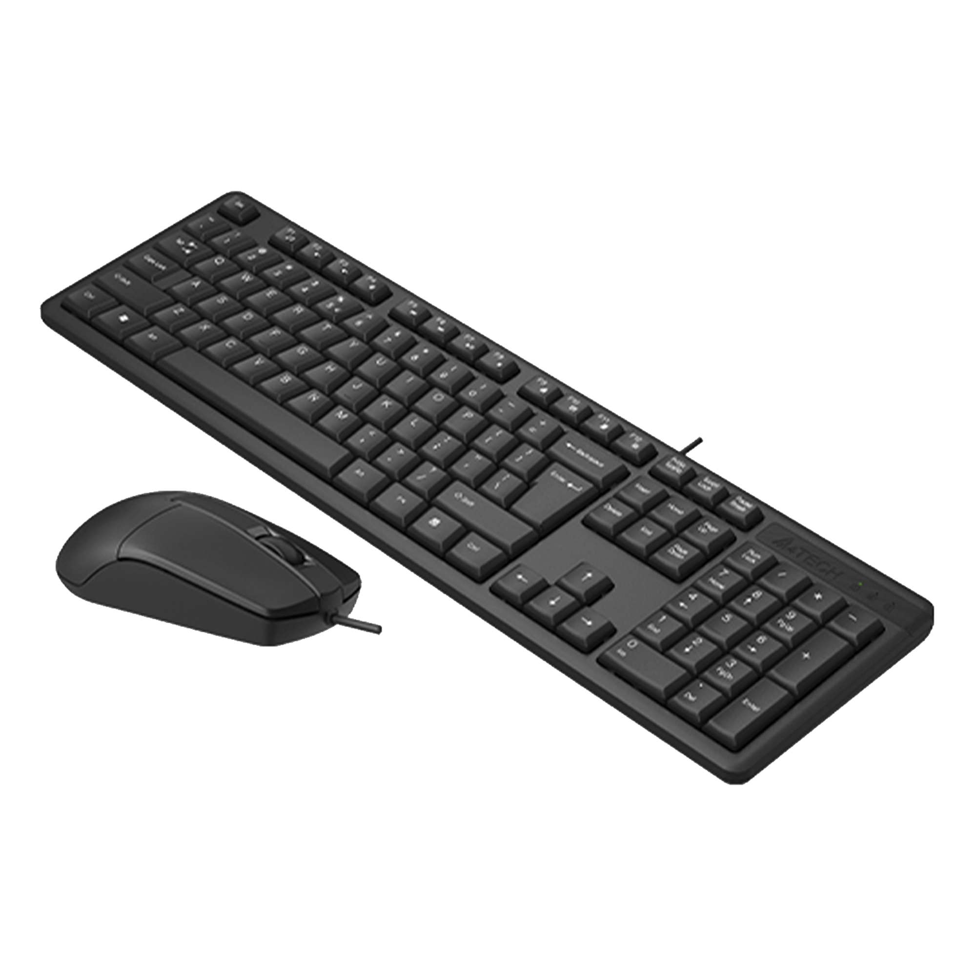 A4TECH KRS-3330 KEYBOARD MOUSE USB BLACK